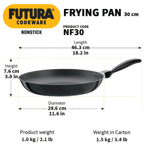 Hawkins Futura Non Stick Frying Pan | 30 cm | NF28