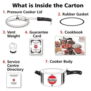 Hawkins Classic Pressure Cooker | CL40 | 4 L
