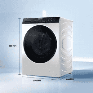 Haier HW80-IM12929C |Super Drum Inverter | Washing Machine Fully Automatic Front Load | 8 kg