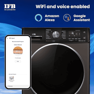 IFB EXECUTIVE MXC 9014 | AI Eco Inverter | Fully Automatic Front Load Washing Machines with Wifi | 5 Star | 9 Kg