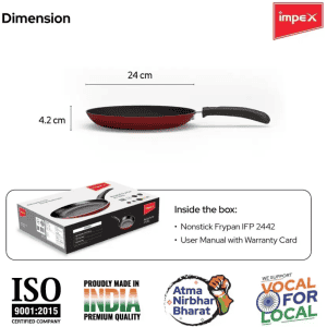 IMPEX IFP 2442 Fry Pan 24 cm diameter 1 L capacity