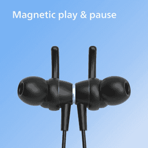 Philips Audio TAN4207BK | WIRELESS NECKBAND | Magnetic Ear Tips for Tangle Free Experience | Black
