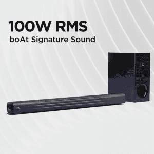 boAt Aavante Bar Aroha Bluetooth Soundbar | 100 W | Jade Black