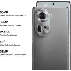 OPPO RENO 11 5G  MOBILE | CPH2599 | 8GB | 128GB | ROCK GREY