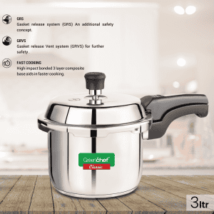 Greenchef Classic Pressure Cooker 3Ltr