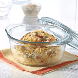 BOROSIL Deep Round Casserole | 1.2 L