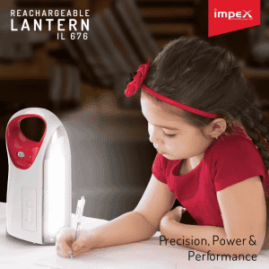 IMPEX IL 676 Lantern Emergency Light  | White & Red