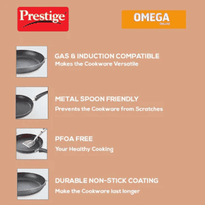 Prestige Omega Deluxe Sleeve Frypan 24 cm (36723)
