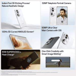 OPPO Reno11 Pro 5G | 12GB | 256GB | Pearl White
