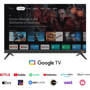 Vu 43CA |  Smart Google TV 2023 Edition  | 4K |  108 cm (43 Inch)