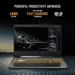 ASUS TUF Gaming Laptop | F15 | 11th Gen | Core i5 | 8 GB | 512 GB SSD | 15.6 inch | FHD Display | 4GB Graphics | Win 11 | MSOffice | FX506HF-HN024WS