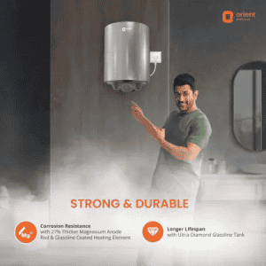 ORIENT | EVAPRO PC | 6L WATER HEATER | SILVER FINISH