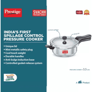 PRESTIGE | SVACHH ALU | 3.5L JNR PAN 10728 | PRESSURE COOKER