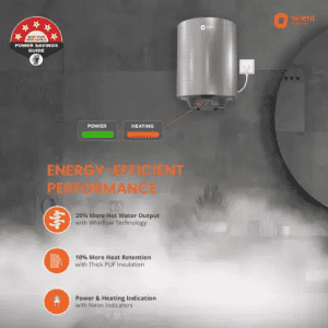 ORIENT | EVAPRO PC | 6L WATER HEATER | SILVER FINISH