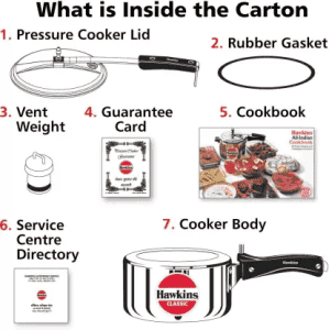 Hawkins Classic CL20 Pressure Cooker | 2 L