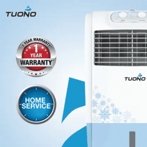HAVELLS Personal Tuono Air Cooler | 18 L | White Light Blue
