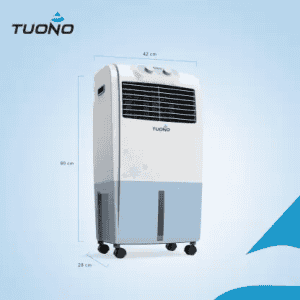 HAVELLS Personal Tuono Air Cooler | 18 L | White Light Blue