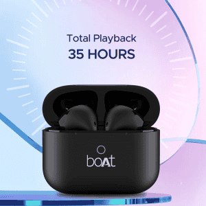 BOAT Airdopes Alpha Earphone | Black