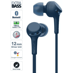 SONY Bluetooth Headset |  WI-XB400  | In the Ear | Blue