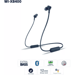 SONY Bluetooth Headset |  WI-XB400  | In the Ear | Blue
