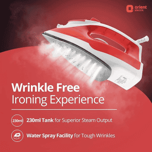 Orient Electric FabriFeel | 1200 Watt Steam | Iron Box