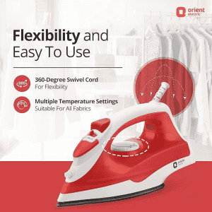 Orient Electric FabriFeel | 1200 Watt Steam | Iron Box