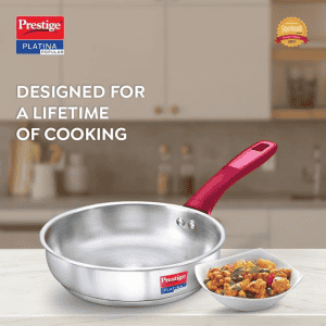 PRESTIGE PLATINA FRY PAN | 240MM 36879 | Stainless Steel
