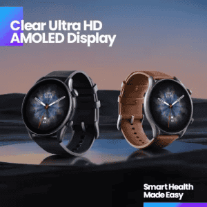 AMAZFIT GTR 3 Pro  Smartwatch  | 1.45" | Infinite Black