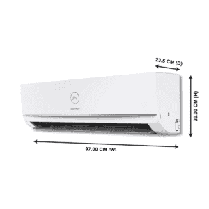 Godrej Star Inverter Split AC | SIC 18TTC3-GWD  | 1.5 Ton/3 Star| White