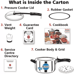 Hawkins 4 L | Induction Pressure Cooker | Stainless Steel