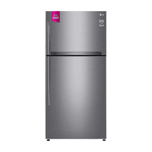 LG Frost Free Double Door Refrigerator | GN-H602HLHM.APZQEBN  | 475 Litres | 1 Star | Platinum Silver