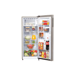 Haier Direct Cool Single Door Refrigerator | 3 Star | 215 L | Inox Steel Finish