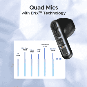 Boat Airdopes Genesis | Earphones | Active black