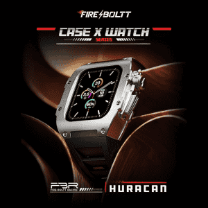 Fire-Boltt Huracan Smartwatch | 1.95" | 320 * 385 Pixel | Wireless Charging Rugged Casing with Always On Display