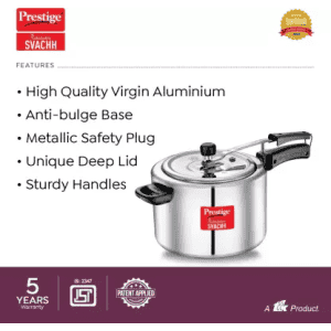 Prestige Nakshatra Svachh | 10740 | Pressure Cooker | 6.5 L