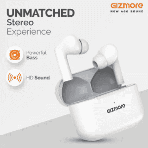 Gizmore GIZ BUD 803 Bluetooth Headset | White