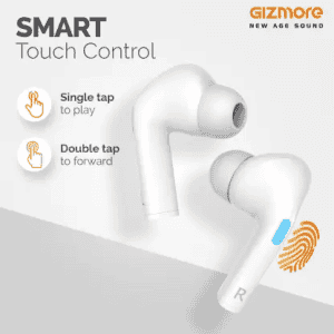 Gizmore GIZ BUD 803 Bluetooth Headset | White