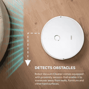 Haier TH27U1 Robotic Floor Cleaner | WiFi Connectivity |  Google Assistant and Alexa