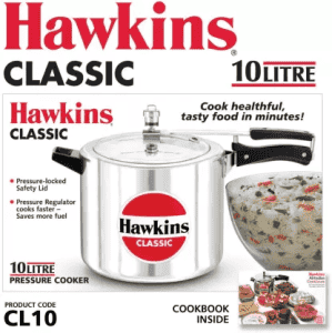 Hawkins Classic | CL10 | Pressure Cooker | 10 L