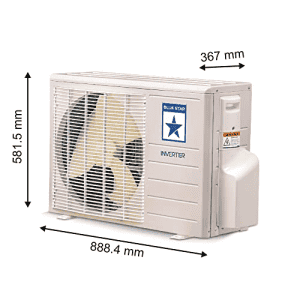 BlueStar Inverter Split AC | 2 Ton | 3 Star | White | IA324TKU