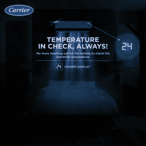 CARRIER 6-in-1 FLEXICOOL | 5 STAR R32 CARRIER |  I/D-18K INDUS DX | SPLIT INVERTER AC
