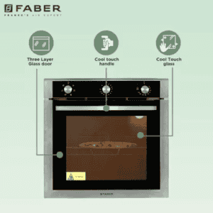 FABER FBIO 80L 6F | Built-in Microwave Oven | BLACK