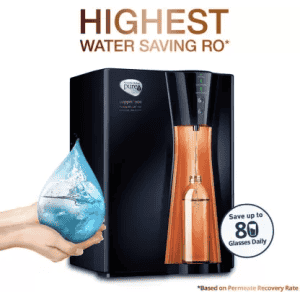 Pureit COPPER+ ECO  | 8 L RO + UV + MF + Minerals |  Water Purifier