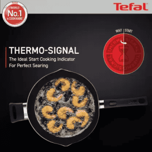 Tefal Day by Day  Non Stick Deep Fry Pan | 4.3 L capacity | Aluminium