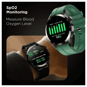 Fire-Boltt Talk Pro Smart Watch | Bluetooth Calling | Teal | BSW038
