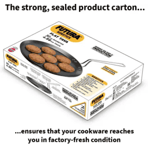 Hawkins Non Stick Flat Tawa | 30 cm | 4.88 mm | INFT30