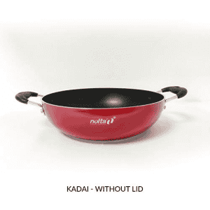 Nolta Popular Series Kadai with Glass Lid | 28 cm