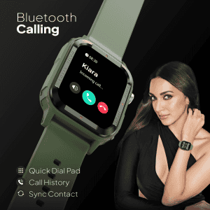 Fire-Boltt Smart Watch | Tank BSW070 | Green