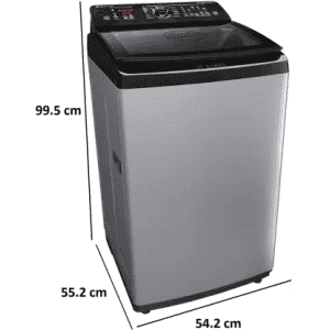 BOSCH Fully Automatic Top Load Washing Machine | WOI653S0IN | 6.5 kg | 5 Star | Silver