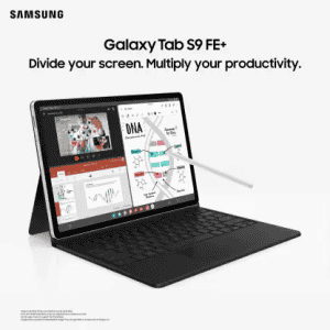 SAMSUNG Galaxy Tab S9 FE+ | 12 GB RAM | 256 GB ROM | 12.4 Inch | Wi-Fi+5G Tablet | Lavender | SM-X616BLIEINU